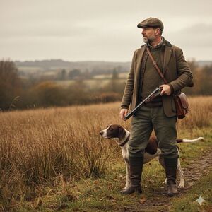 James Purdey Vtg Olive Moleskin Hunting Breeks Shooting Trousers 32x23